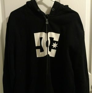 Large Men's DC zip up hoody